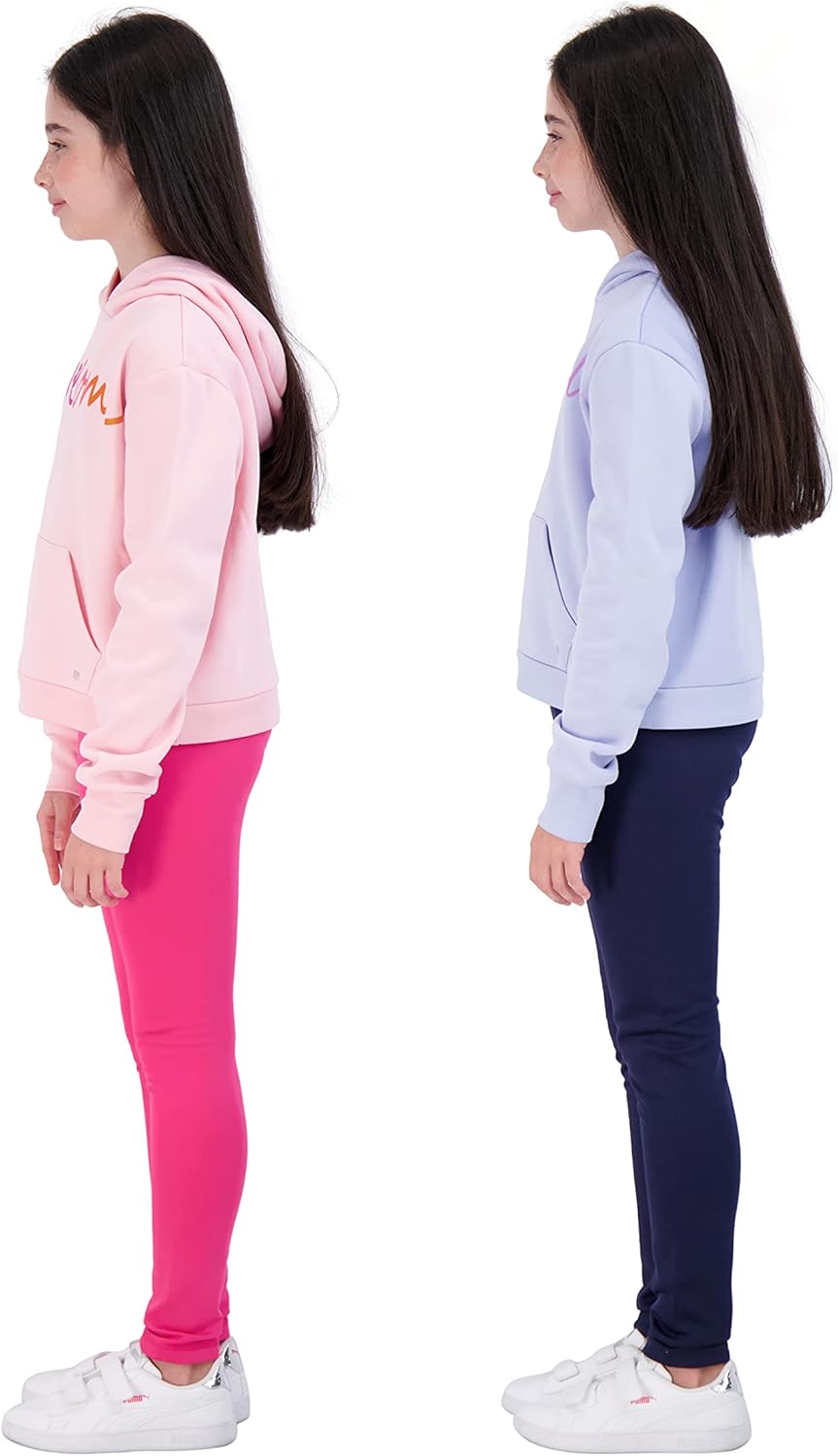 Marika Girls Athletic Fleece Hoodie and Legging Set Active Sweatshirt and Pants Outfit for Girls - Image 3