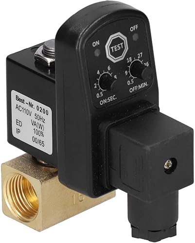 Miniatura 7 de Válvula electrónica de drenaje cronometrada - Válvula automática para secadora de compresor de aire