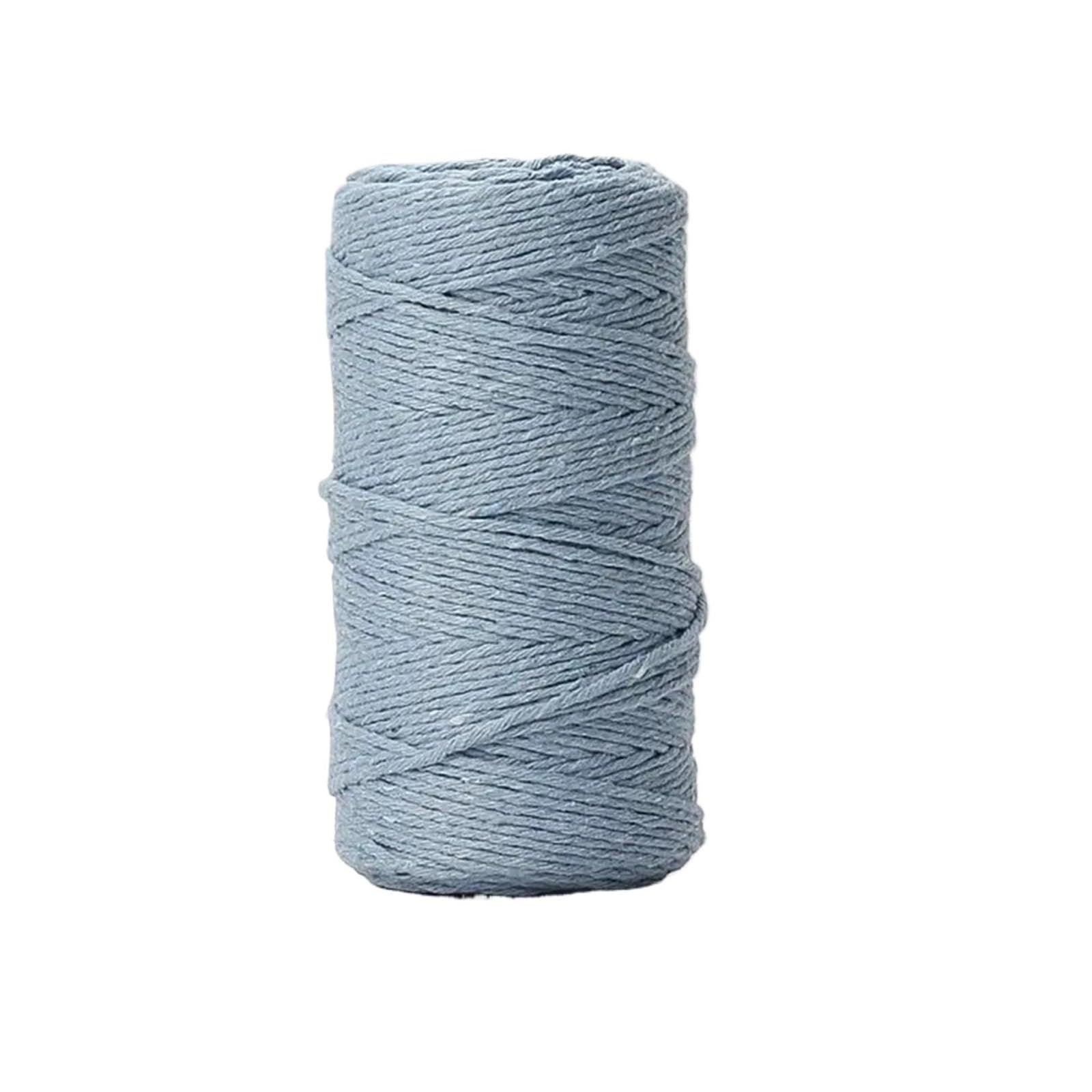 Hilo Macrame Algodon 2mm 100m 8 Hilos Multicolor