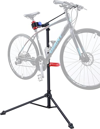 Sportneer Soporte de reparación de bicicletas (máximo 66 libras), resistente, portátil, reparación de bicicletas en el hogar, soporte de