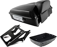 Vista 13 de TCT-MT - Soporte para maletero (2 arriba) para Harley 2014-2020 Road King FLHR CVO Limited FLHTKSE Street Glide FLHX Ultra Limited FLHTK FLHXS Tri