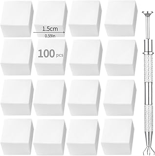 Juego de esponjas de uñas para gel Ombre (Whi...