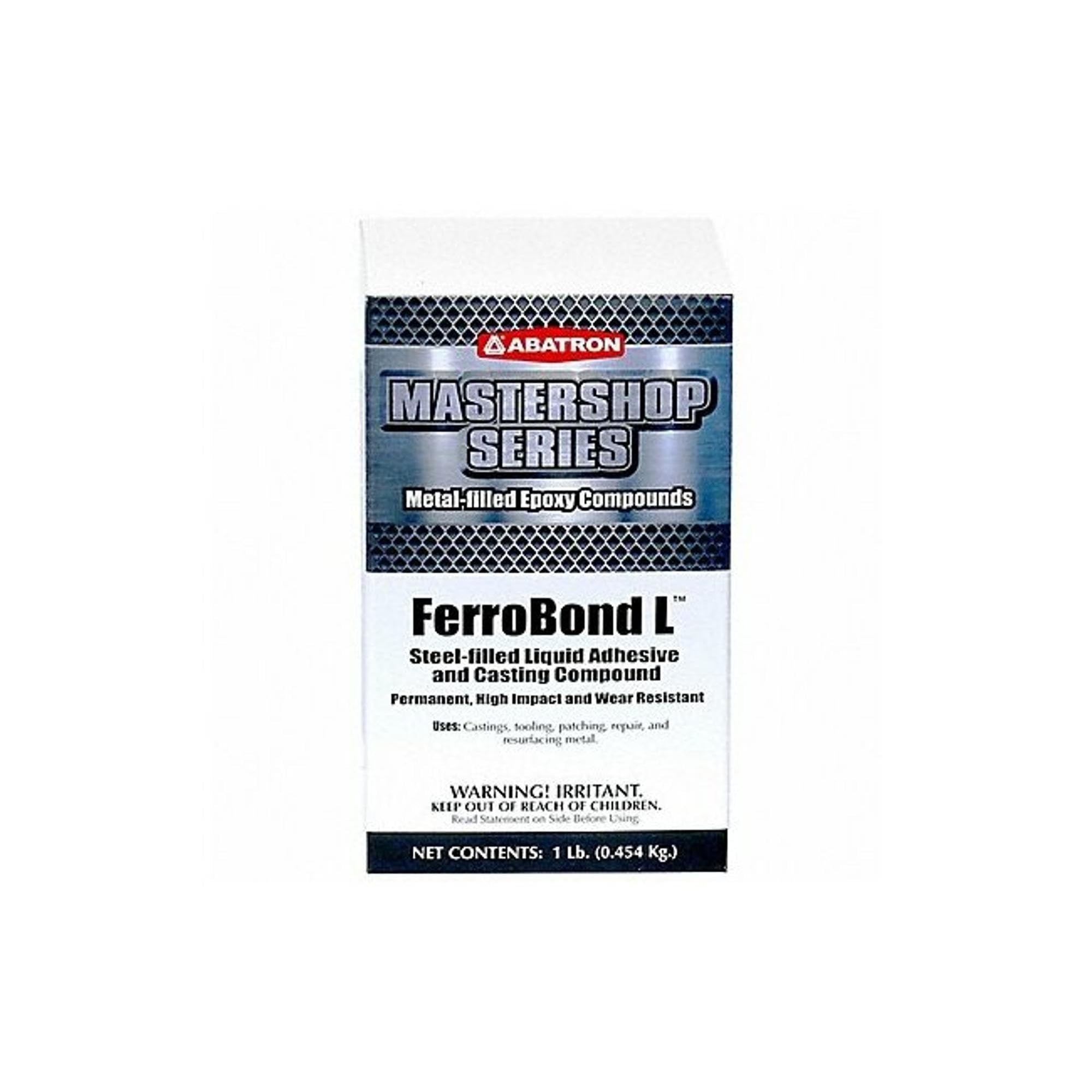 Abatron Putty, 1 lb Container Size, Pail, FerroBond P, Gray FEBL#K - 1 Each