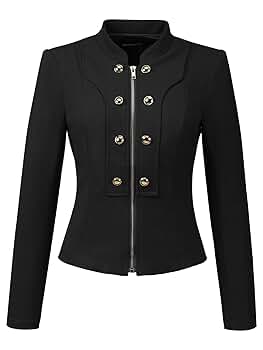 Amazon.com: Allegra K Vintage Jacket for Women's Steampunk