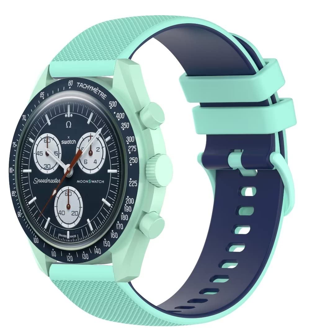 Silicone Watch Band Compatible for Omega x Swatch Sport Replacement Wristband Strap Bracelet (B0BKLHTB1S) Amazon Price History, Amazon Price Tracker