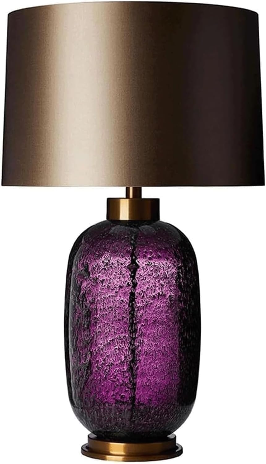 DFAEEKIYO Nightstand Lamp Moderns Bubble Table Lamps Glass Desk Bedroom