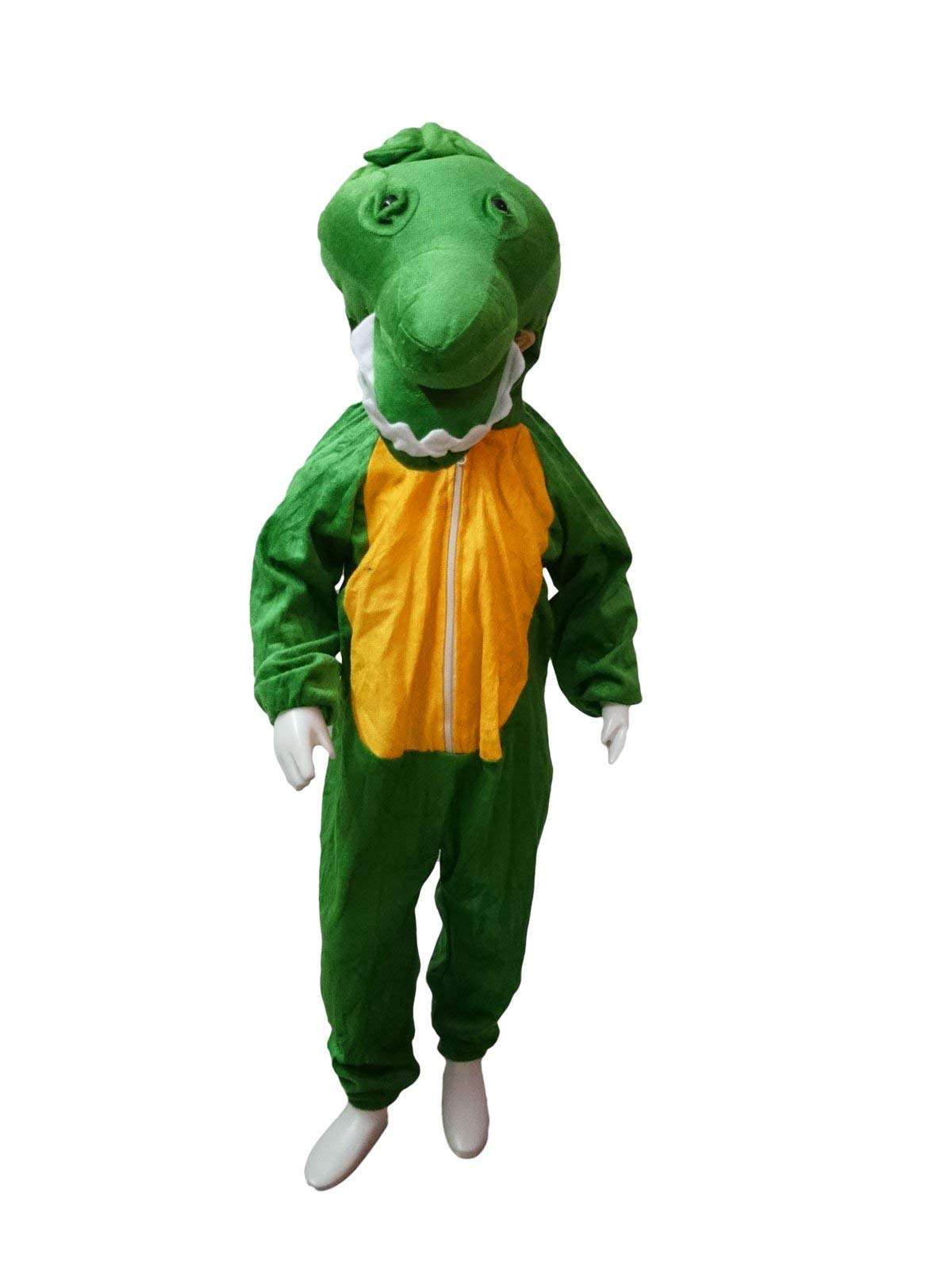 BookMyCostume Crocodile Water Animal Kids Fancy Dress Costume 5-6 years