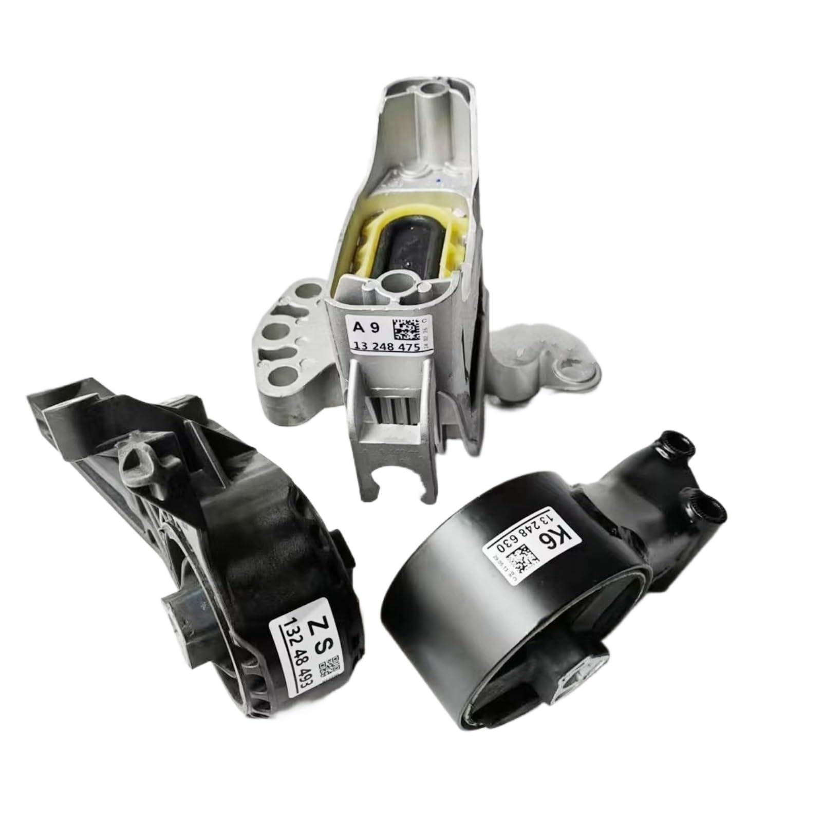 Compatibile Con Chevy Per Cruze 1.6 1.8 Per Excelle 2013 2014 2015 1 Set Kit Di Sostituzione Supporti Trasmissione Motore 13248475 13248493 Ricambi Supporto Motore(Size1)
