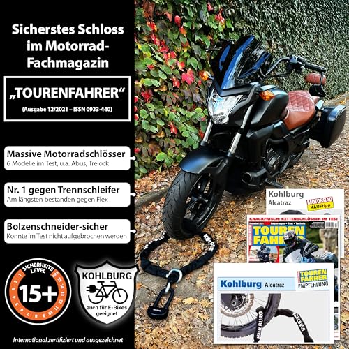 Kohlburg Kettenschloss 6kg 150cm VdS Sicherheitszertifiziert