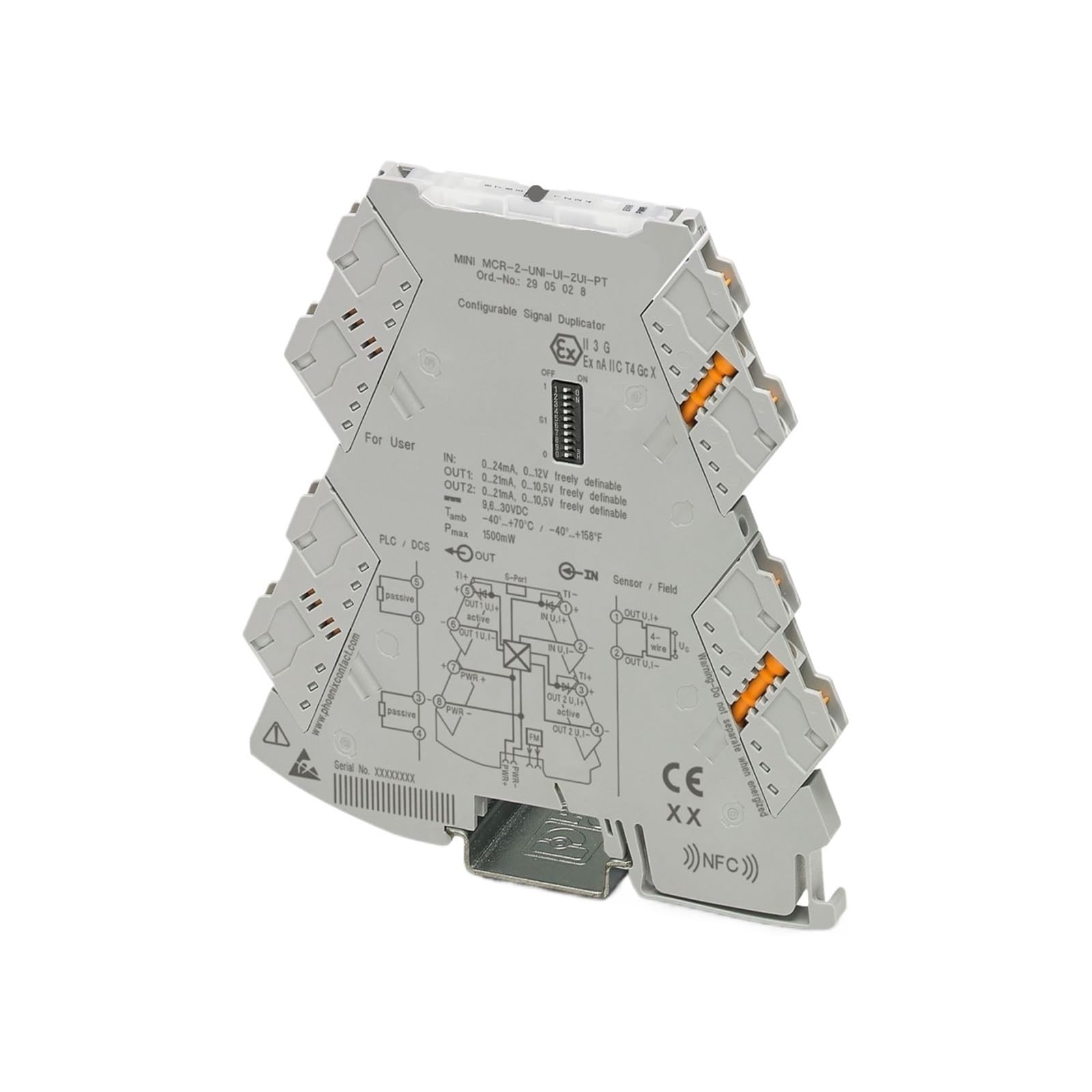JFQOWCMP 2905028 MCR-2-UNI-UI-2UI-PT - Signal duplicator