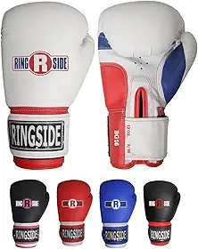 Ringside Luvas de treino de boxe estilo profissional para kickboxing Muay Thai Gel Sparring luvas de pancada