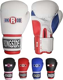 Ringside Luvas de treino de boxe estilo profissional para kickboxing Muay Thai Gel Sparring luvas de pancada