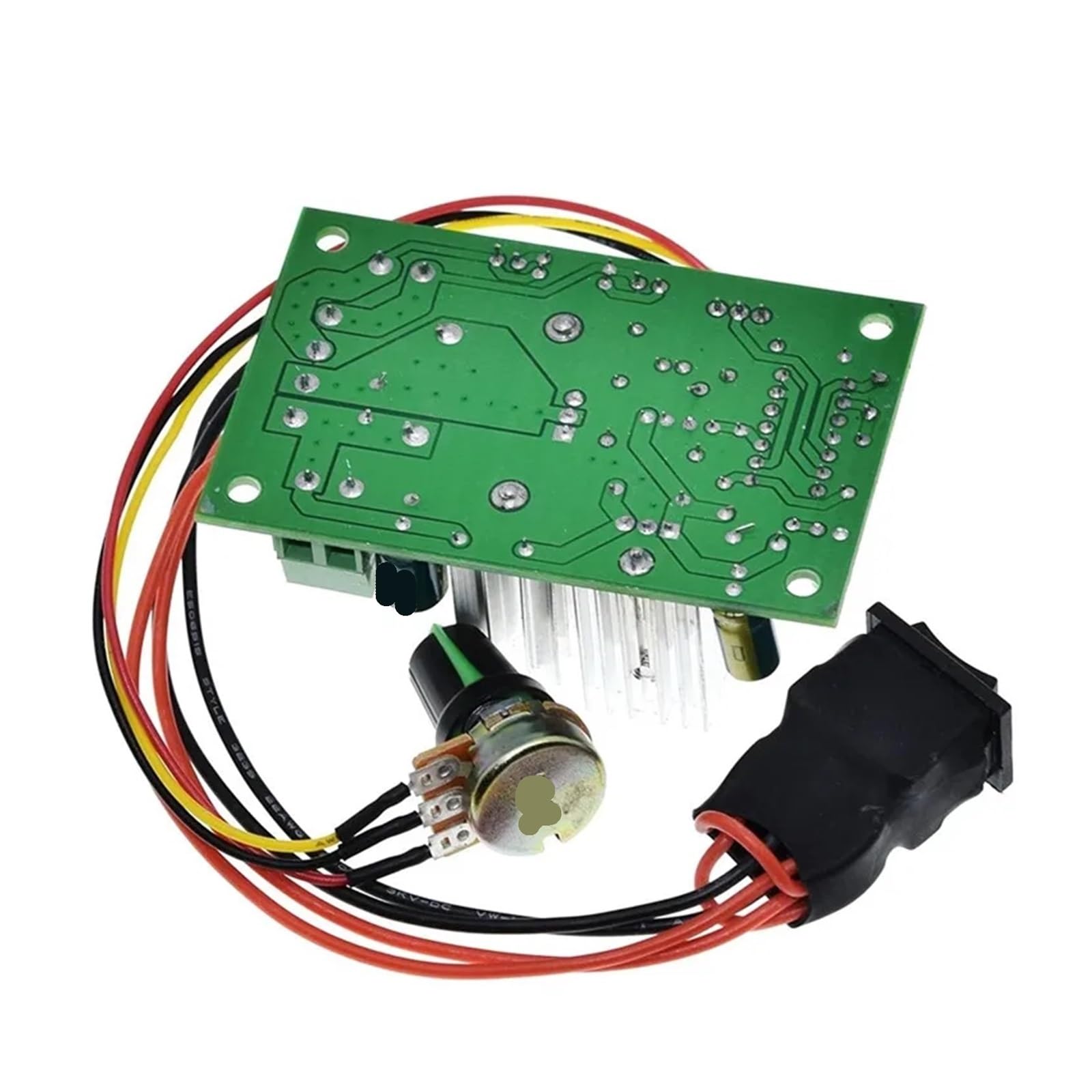 Moduł sterownika, regulator prędkości silnika DC DIY 4 sztuki, przełącznik do przodu i do tyłu, sterownik PWM, do przekaźnika