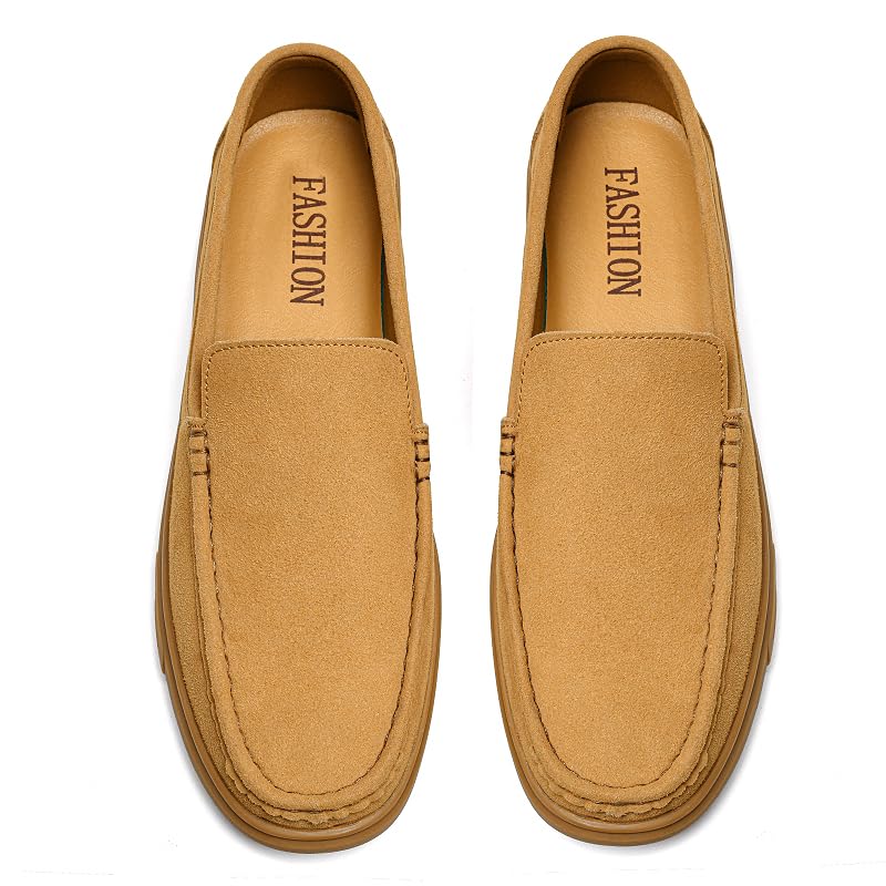 Suede Cowhide Loafers2