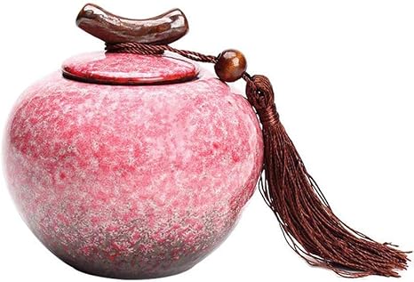 Amazon Co Jp ミニ火葬骨壺 特大 セラミック 灰 形見 火葬遺灰 成人用 少量の火葬遺灰に対応 L ピンク Jgwmy168 Diy 工具 ガーデン