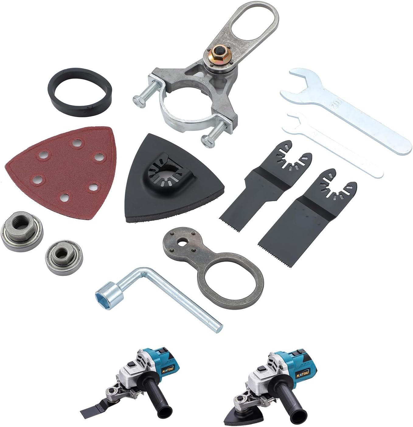 TOPWAY Oscillating Multi Tool Adapter Electric Angle Grinder Attachment