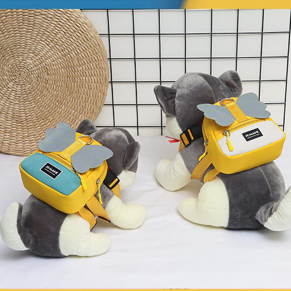 FUNAT Arnés de Mochila para Perros para Autoportador de Perros, Moda Perro Auto Mochila Pequeña Mascota Arnés Mini Portador