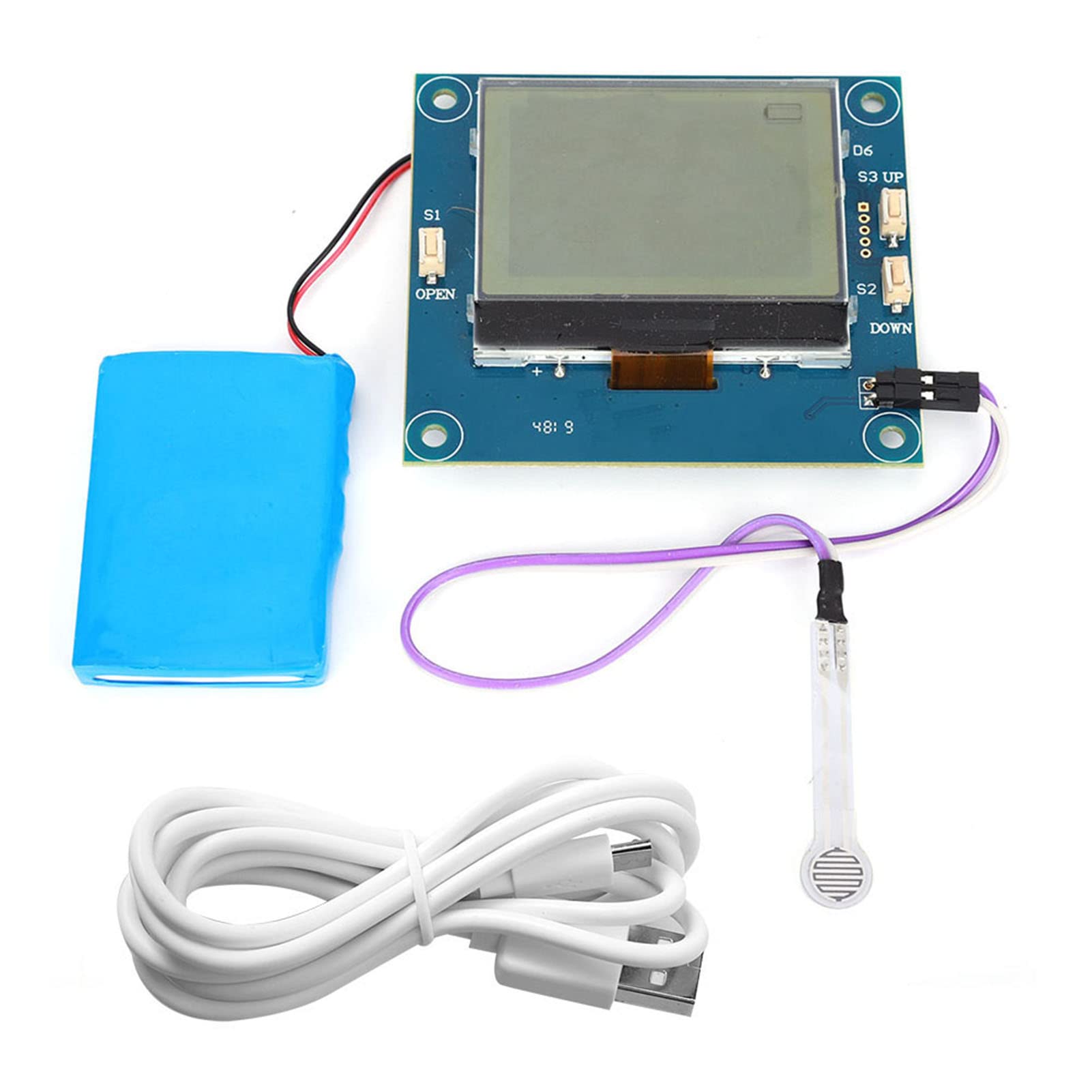 Módulo de detección de pantalla del sensor de presión Batería de litio digital de 2,5 pulgadas Película flexible recargable 5,9 MPa MY2801 para pruebas industriales