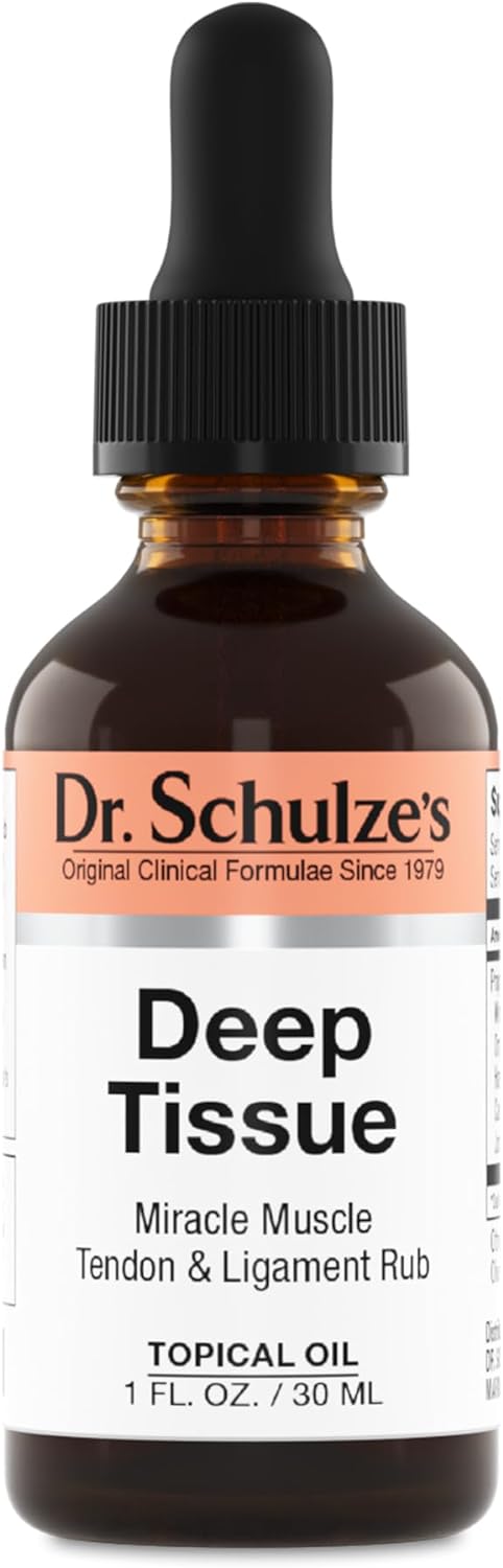 Dr. Schulze’s Deep Tissue Oil | Powerful Herbal Support for Muscles, Tendons and Joints Dr. Schulze’s Deep Tissue Oil | Powerful Herbal Support for Muscles, Tendons and Joints