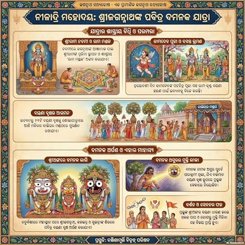 ଶ୍ରୀଜଗନ୍ନାଥଙ୍କ ଦମନକ ଚୋରି ଓ ଦୟଣାଲାଗି ଯାତ୍ରା ବିଧି