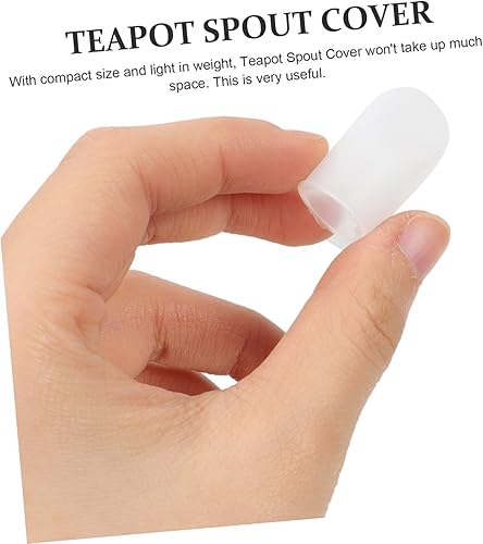 Miniatura 4 de Juego de 4 fundas de silicona para boquilla de tetera, funda de aislamiento térmico a prueba de polvo para boquilla de hervidor de agua, accesorios