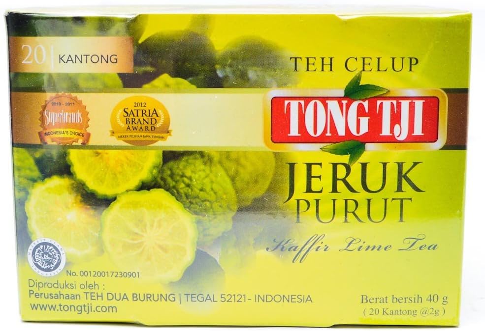 Tong Tji Kaffir Lime (Jeruk Purut) Tea 20-ct, 40 Gram