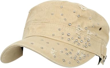 ililily Distressed Military Silver 