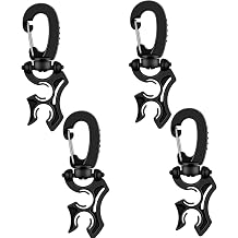 4 Pcs Scuba Diving Double Hose Holder Clip Scuba Diving Double Hose Clip Diving and Snorkeling Equipment Accessories