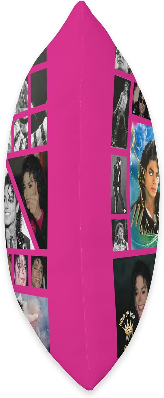 Michael Jackson 703 Back Printed Throw Pillow
