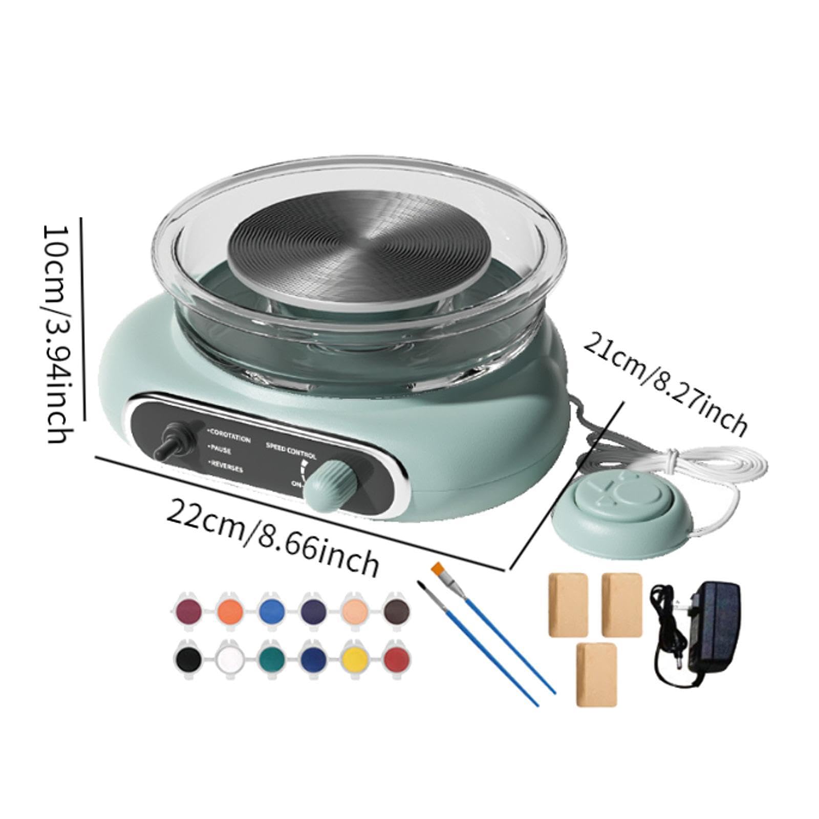 Amazon.co.jp: DeeRace 【2025新開発・ミニろくろキット】電動ろくろ 