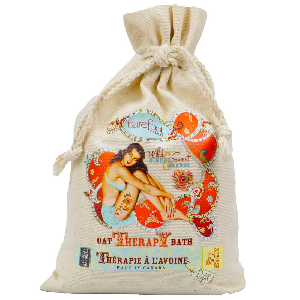 Wild Ginger & Sweet Orange Oat Therapy Bath Refill 1 Kilogram (Bath Salts)