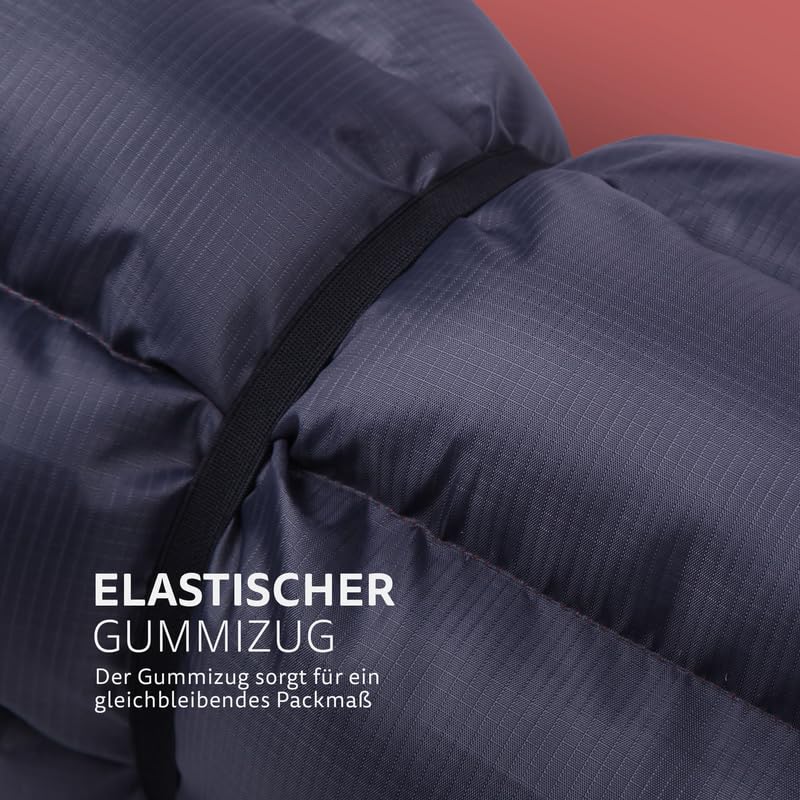 Bestlivings Hundematte 85x70cm (Rot) - Outdoor - wasserabweisend & atmungsaktiv - Hundebett gepolstert - waschbares Hundekissen für draußen