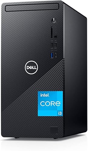 Dell Inspiron PC de sobremesa 2023, procesador Intel Core i3-12100 de 12 generación, 16 GB de RAM, SSD de 1 TB, gráficos Intel UHD 730, Wi-Fi 6,