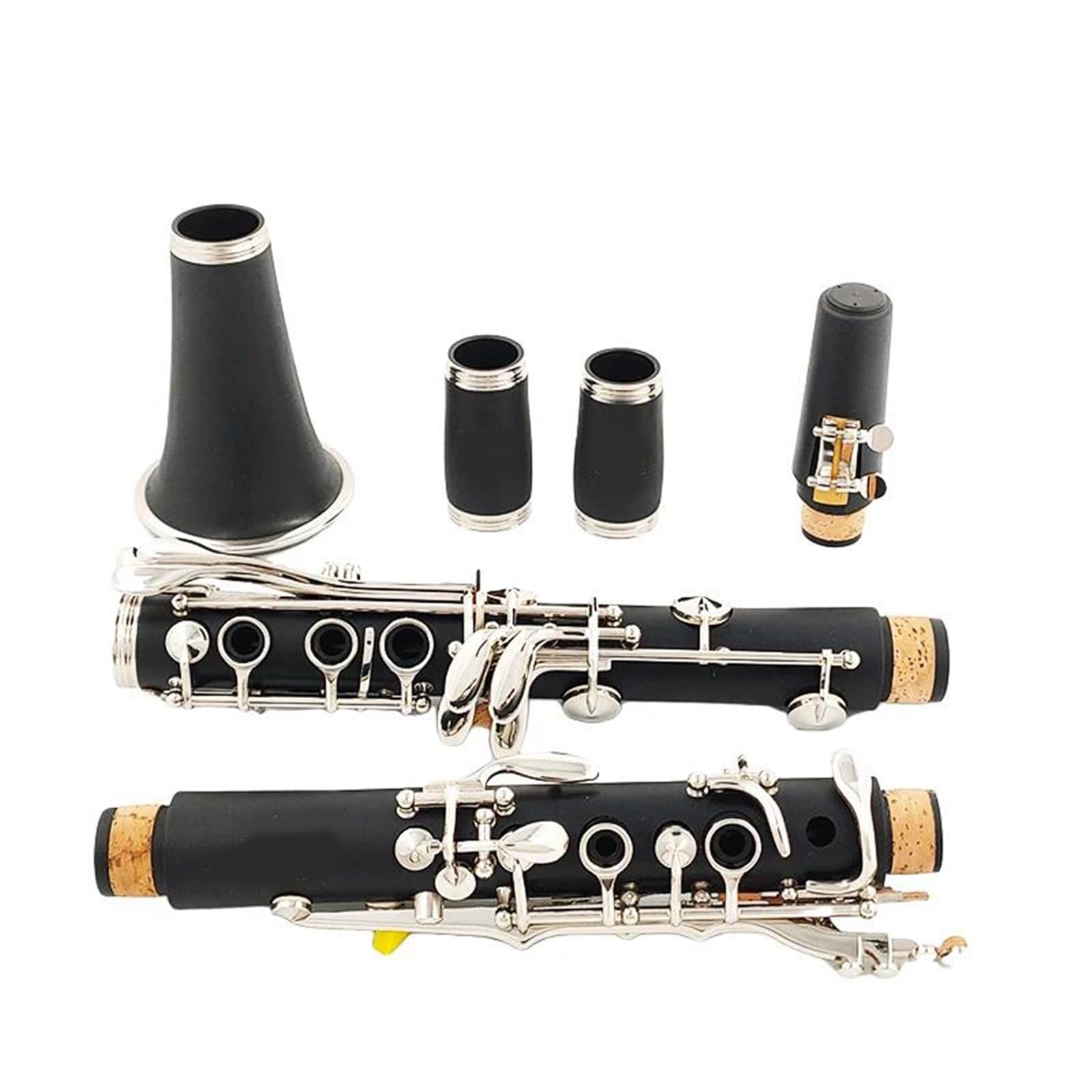 Clarinete Clarinete En Si Bemol De 17 Teclas Material Resina ABS