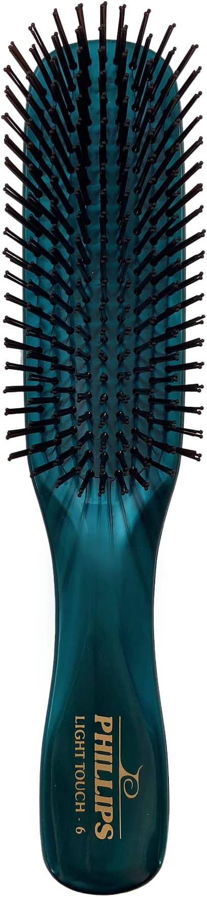 Emerald Light Touch 6 Hair Brush - Part of the Gem Collection