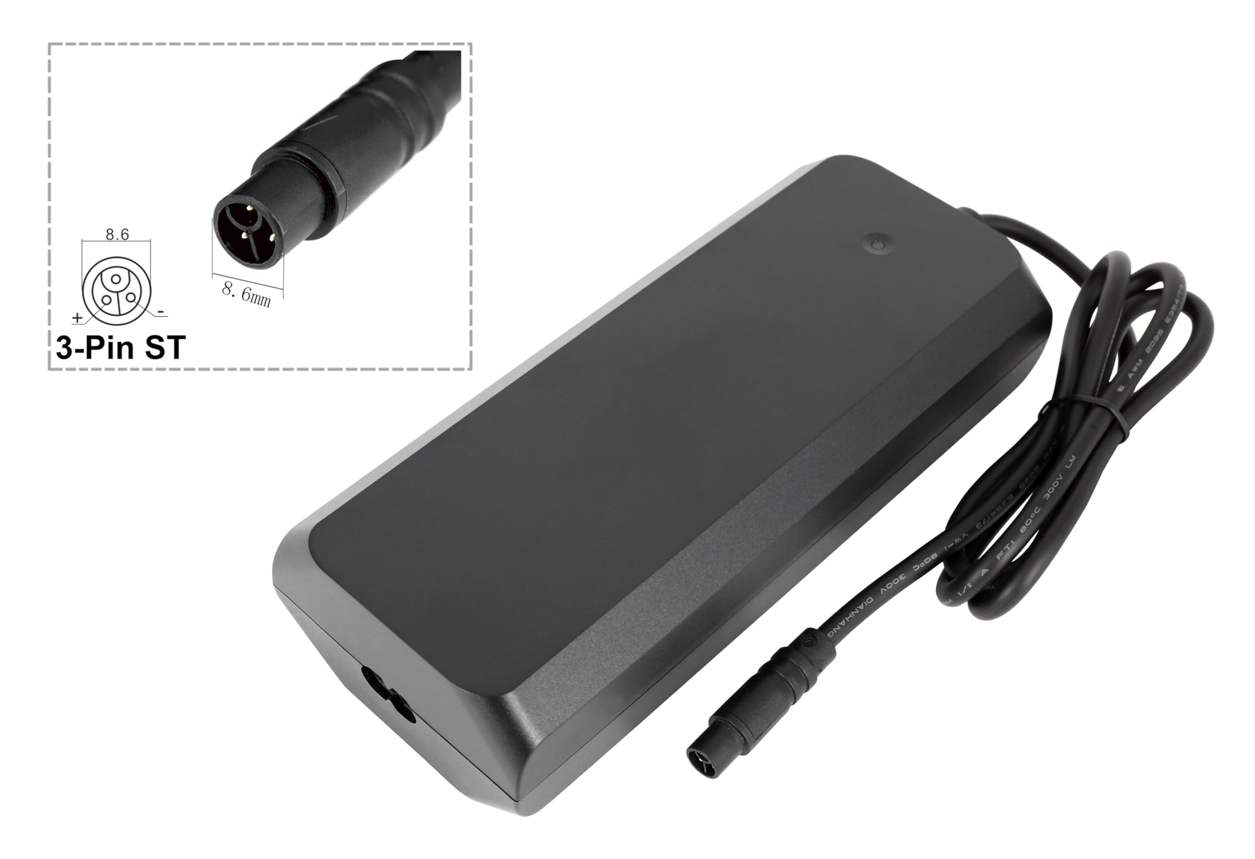 PowerSmart® 36V 4A Chargeur STC-8150LC, avec connecteur DC 3-PIN ST