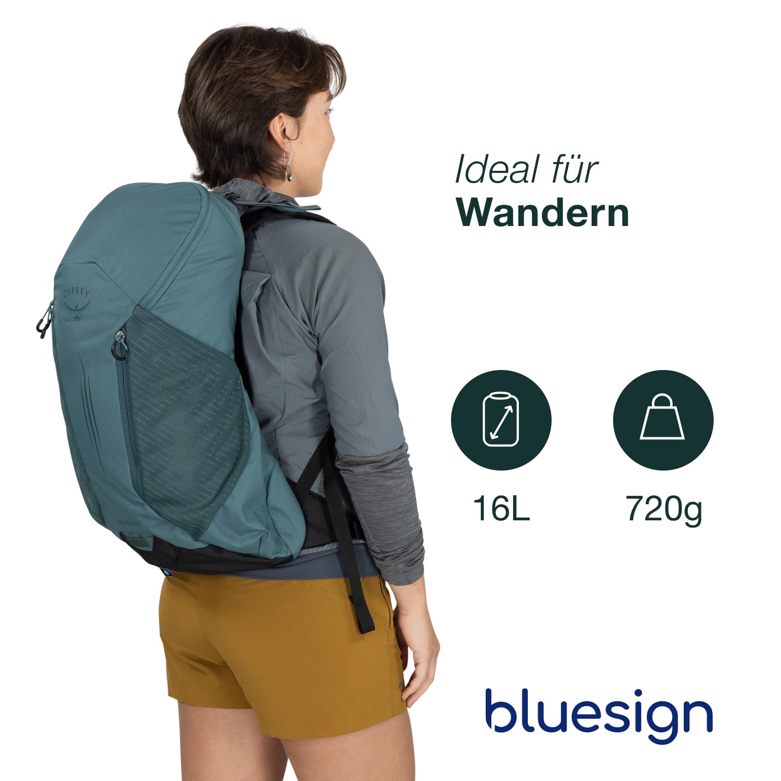 Osprey Unisex Hikelite Lt 16 Backpack (1er Pack)