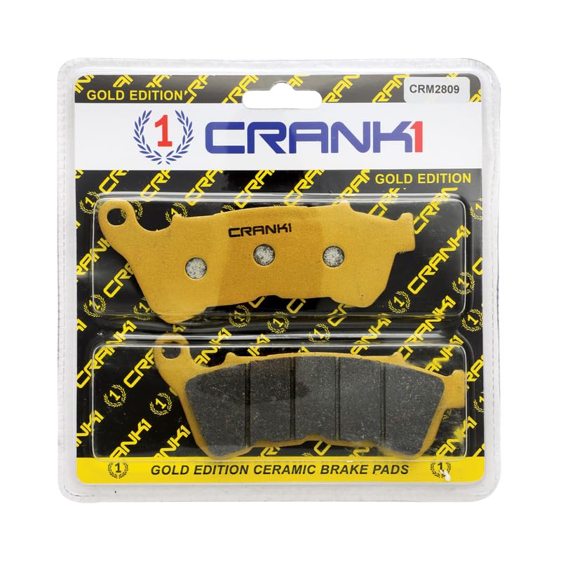Ceramic Brake Pads Compatible For Honda CBR 250 ABS - Front - CRM2809-image-19