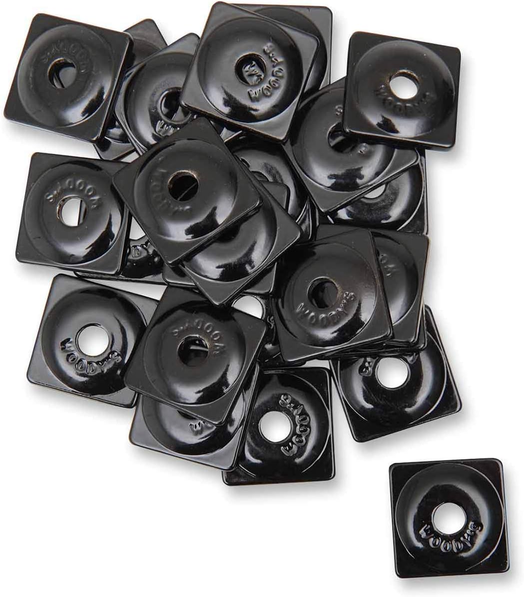 Woodys 18-1091Bk-48 Square Digger Support Plate Black