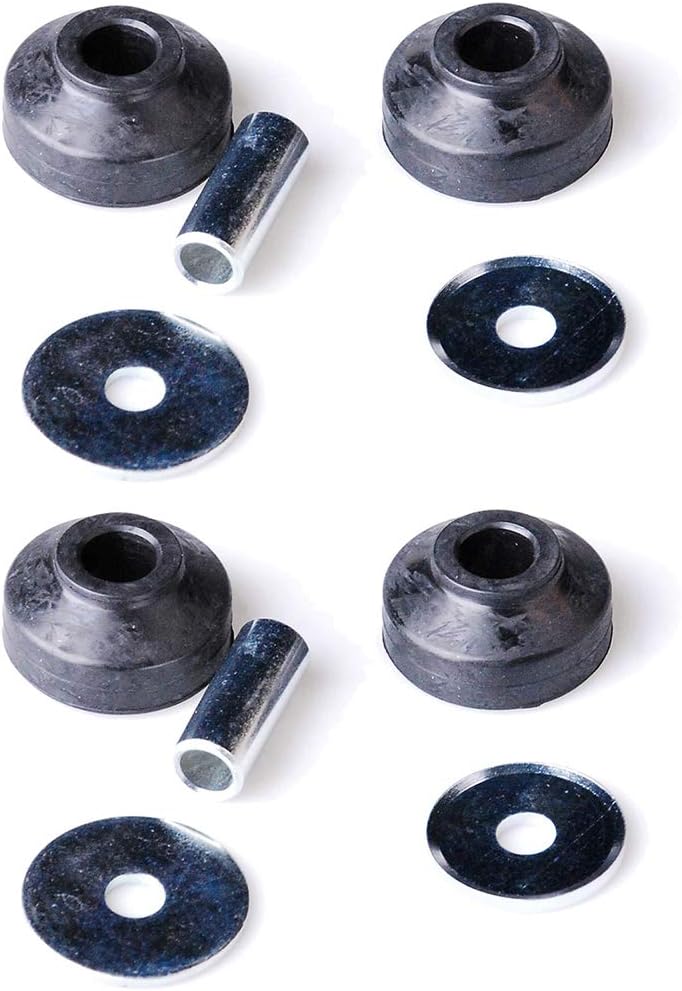 SCITOO 2PC Front Suspension Kit for ACURA for Honda for Isuzu for Mazda Upper Shock Mount Bushing Auto Parts