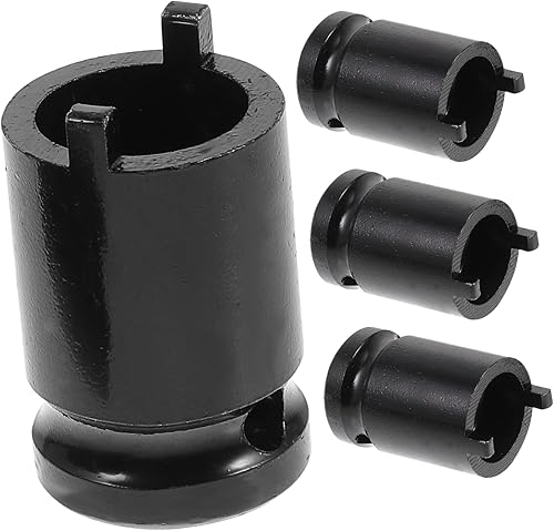 DOITOOL Llave de molino 4 unids Herramientas de mano Adaptadores de rueda Herramientas eléctricas Llave de acero al carbono Llaves angulares Llave