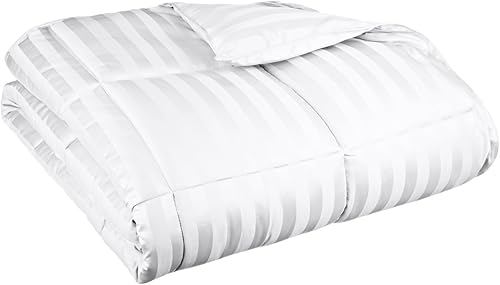 Miniatura 9 de Blue Nile Mills - Edredón alternativo para todas las estaciones, relleno de microfibra, hipoalergénico, peso mediano, felpa y reversible