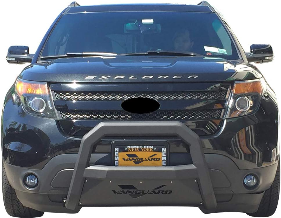 VANGUARD VGUBG-1763-1197BK Black Powdercoat Optimus Bull Bar | Compatible with 05-24 Nissan Frontier Excludes Nismo Models/ 05-07 Nissan Pathfinder / 05-15 Nissan Xterra