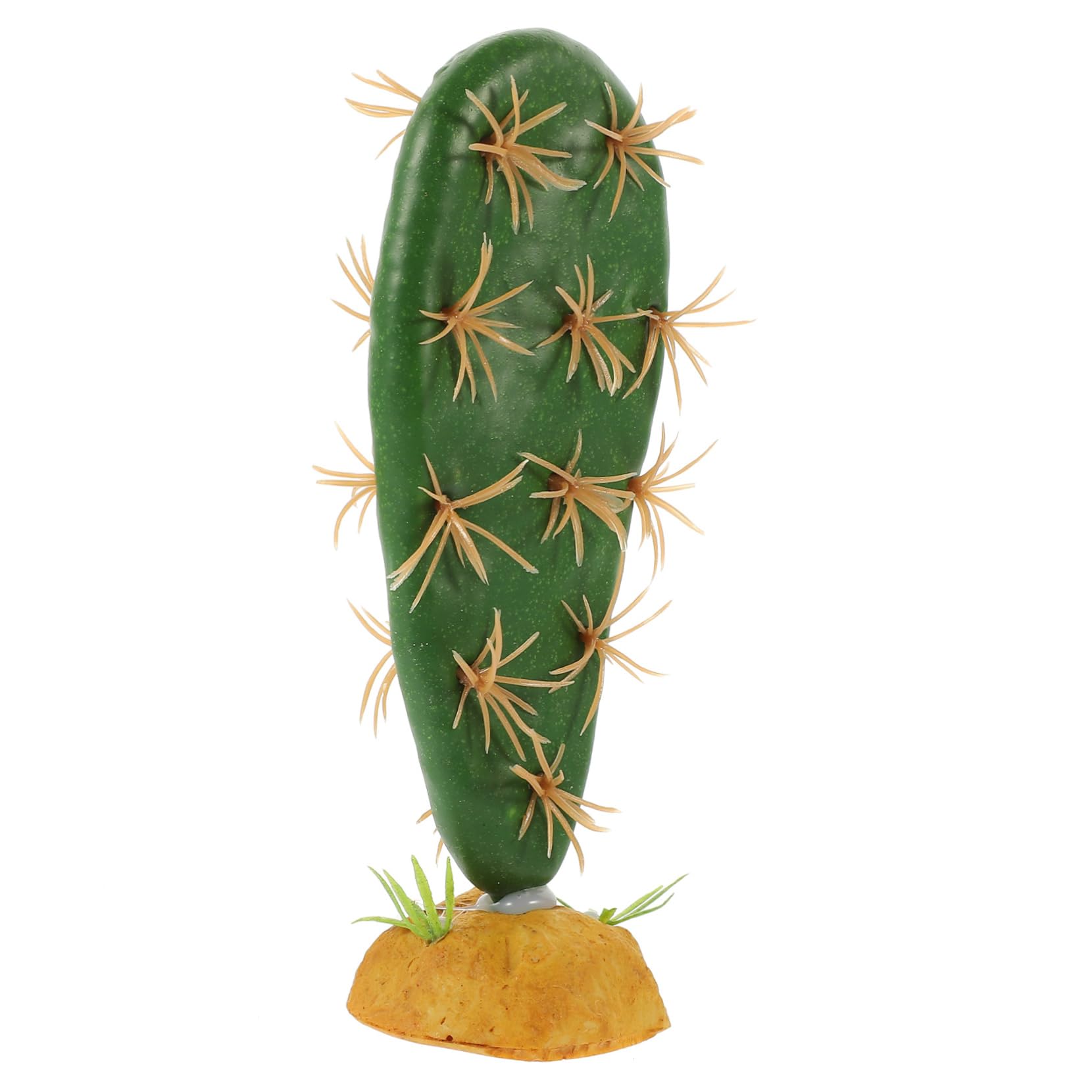 Abaodam Stable Aquarium Cactus for Reptiles Fake Plant for Snake Enclosure Fish Tank Decor