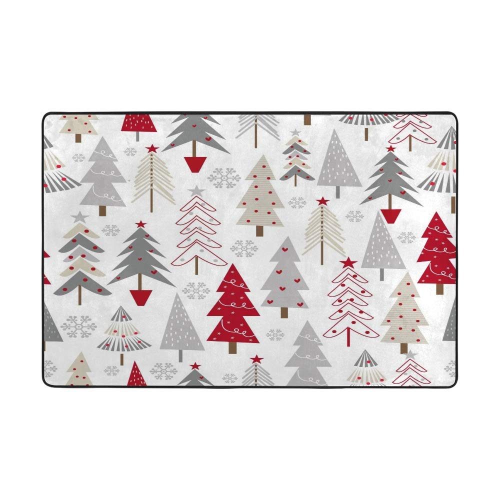 Tapis antidérapant pour intérieur lavable et grand tapis de sol