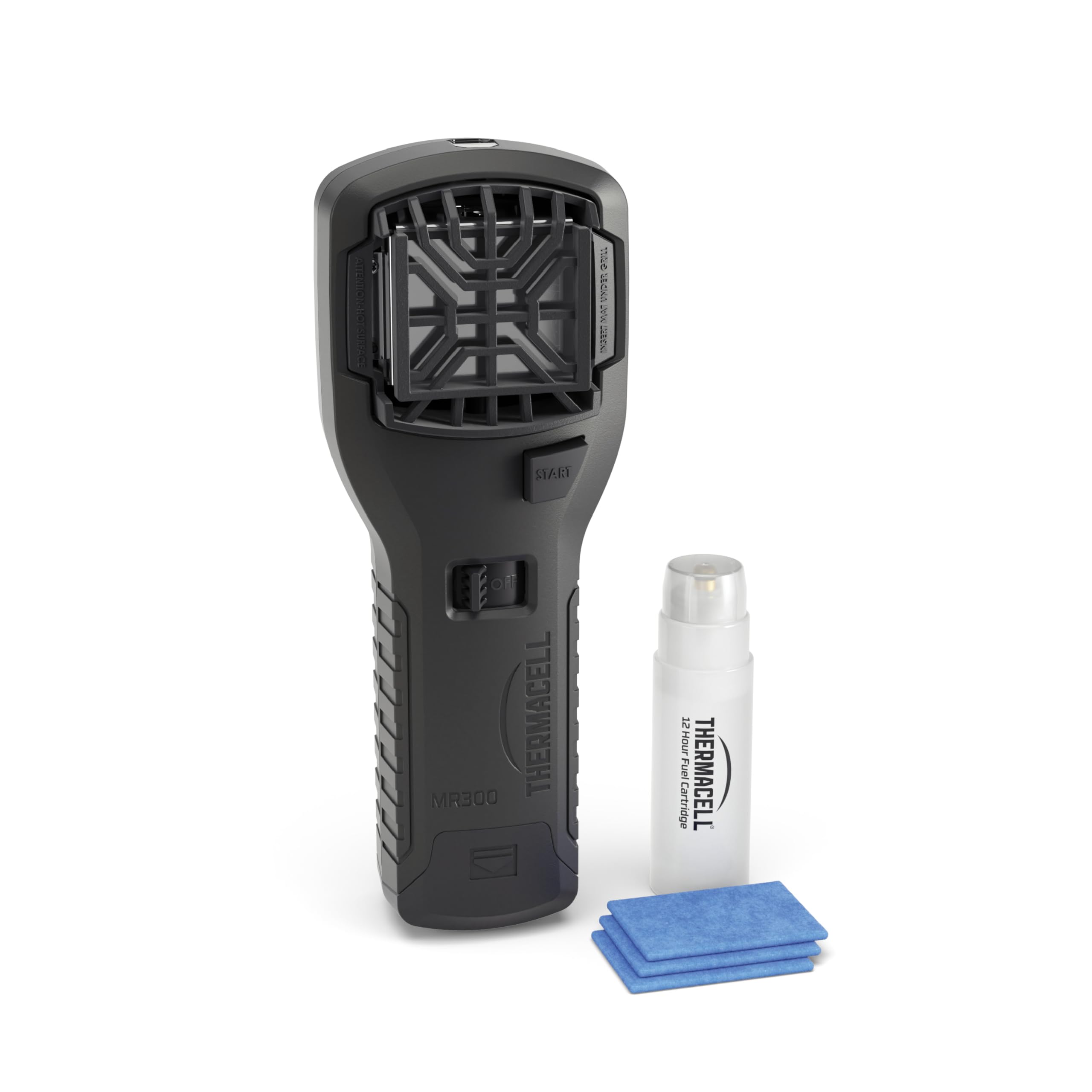 Thermacell Repellente Antizanzare Portatile – Zona di Protezione 21 m², Senza DEET, Nero
