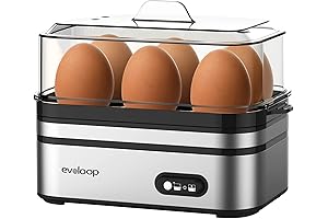 Rapid Egg Cooker Electric 6 Egg Capacity
