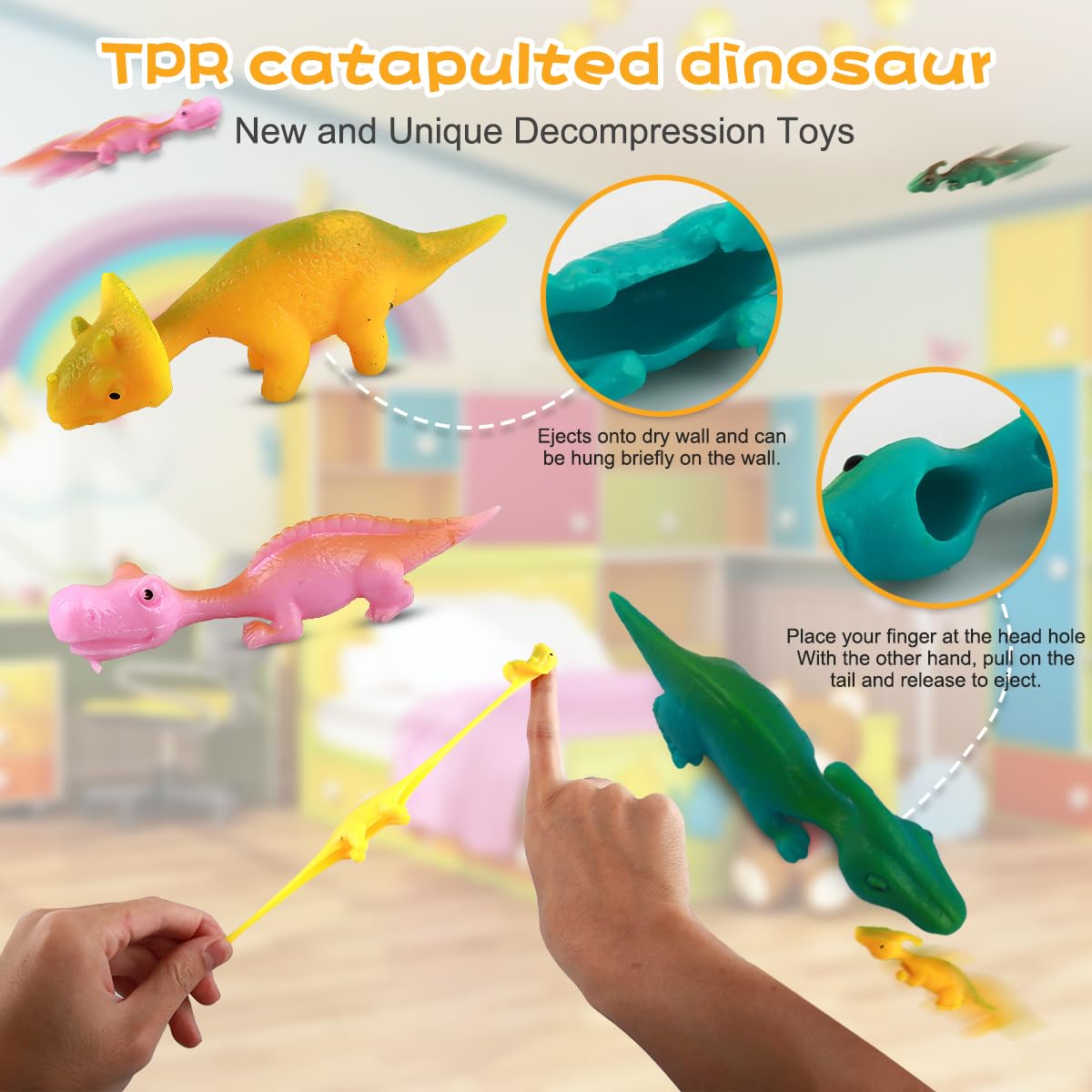 Slingshot Dinosaur Finger Toys Brinquedos De Dedo Jogo. | Parcelamento sem juros Slingshot Dinosaur Finger Toys Brinquedos De Dedo Jogo. | Parcelamento sem juros