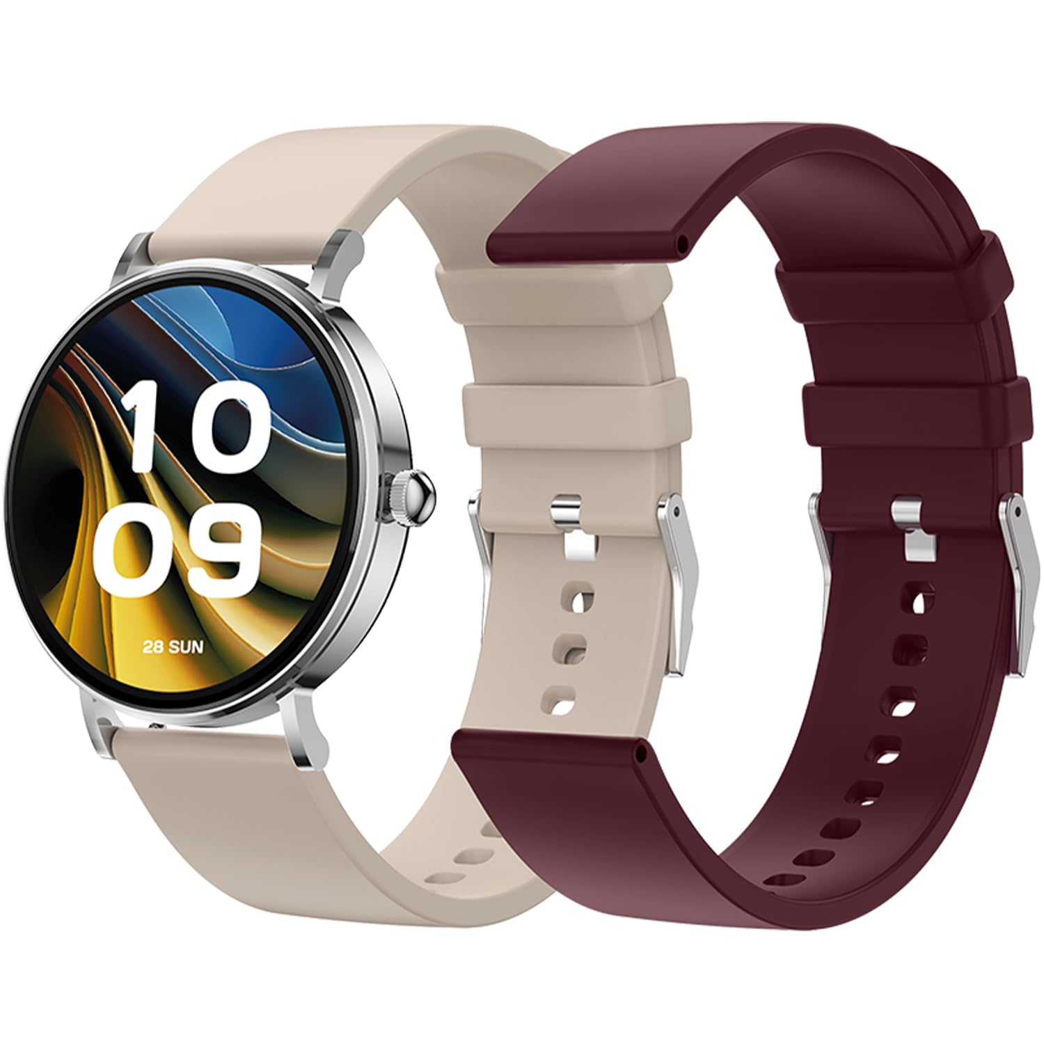 SPC SMARTEE Duo Velvet - Montre connectée AMOLED 1,32"