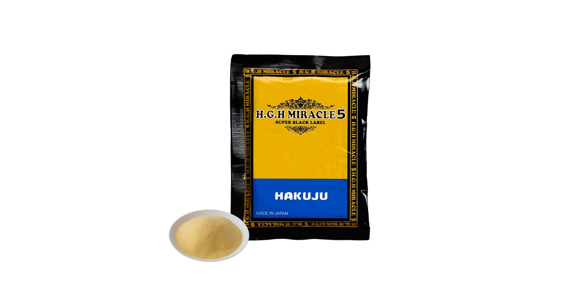 【白寿】 H.G.H MIRACLE 5（プロテオグリカン配合）一箱 HGH H.G.H MIRACLE 5 1箱17gX31袋入り 白寿BIO医研